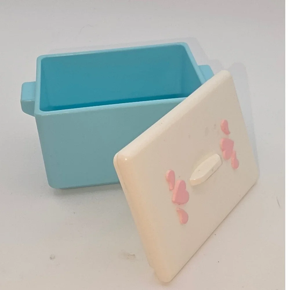 Fisher-Price Toy Cooler Small Blue Pink Fair 1994 Loving Family Accessory